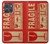 S3552 Vintage Fragile Label Art Case For Motorola Moto G Power (2025,2026)