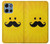 S1145 Yellow Mustache Sun Case For Motorola Moto G 5G (2025)