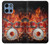 S1431 Skull Drum Fire Rock Case For Motorola Moto G 5G (2025)