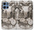 S1681 Steampunk Drawing Case For Motorola Moto G 5G (2025)