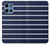 S2767 Navy White Striped Case For Motorola Moto G 5G (2025)