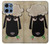 S2826 Cute Cartoon Unsleep Black Sheep Case For Motorola Moto G 5G (2025)