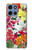 S3205 Retro Art Flowers Case For Motorola Moto G 5G (2025)