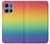 S3698 LGBT Gradient Pride Flag Case For Motorola Moto G 5G (2025)