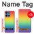 S3698 LGBT Gradient Pride Flag Case For Motorola Moto G 5G (2025)
