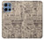 S3819 Retro Vintage Paper Case For Motorola Moto G 5G (2025)