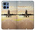 S3837 Airplane Take off Sunrise Case For Motorola Moto G 5G (2025)