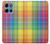 S3942 LGBTQ Rainbow Plaid Tartan Case For Motorola Moto G 5G (2025)