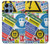 S3960 Safety Signs Sticker Collage Case For Motorola Moto G 5G (2025)