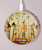 S0272 Egypt Wall Art Wireless Charger Pad 15W Type-C iPhone Android LED Light Charging Station