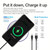 S0408 Fantasy Art Wireless Charger Pad 15W Type-C iPhone Android LED Light Charging Station