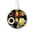 S0627 Japanese Food Wireless Charger Pad 15W Type-C iPhone Android LED Light Charging Station
