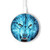 S0752 Blue Fire Grim Wolf Wireless Charger Pad 15W Type-C iPhone Android LED Light Charging Station