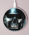 S0754 Skull Soldier Zombie Wireless Charger Pad 15W Type-C iPhone Android LED Light Charging Station