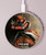 S0796 Japan Red Samurai Wireless Charger Pad 15W Type-C iPhone Android LED Light Charging Station