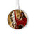 S0817 Red Indian Wireless Charger Pad 15W Type-C iPhone Android LED Light Charging Station