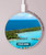 S0844 Bora Bora Island Wireless Charger Pad 15W Type-C iPhone Android LED Light Charging Station