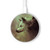 S0931 White Black Wolf Wireless Charger Pad 15W Type-C iPhone Android LED Light Charging Station