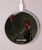 S1319 Grim Reaper Death Scythe Wireless Charger Pad 15W Type-C iPhone Android LED Light Charging Station