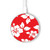 S1949 Hawaiian Hibiscus Pattern Wireless Charger Pad 15W Type-C iPhone Android LED Light Charging Station
