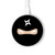 S2466 Ninja Shuriken Wireless Charger Pad 15W Type-C iPhone Android LED Light Charging Station