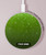 S2475 Green Apple Texture Seamless Wireless Charger Pad 15W Type-C iPhone Android LED Light Charging Station