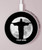 S2511 Jesus Statue Christ Rio de Janeiro Wireless Charger Pad 15W Type-C iPhone Android LED Light Charging Station