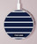 S2767 Navy White Striped Wireless Charger Pad 15W Type-C iPhone Android LED Light Charging Station