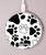S2904 Dog Paw Prints Wireless Charger Pad 15W Type-C iPhone Android LED Light Charging Station
