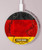 S2935 Germany Flag Map Wireless Charger Pad 15W Type-C iPhone Android LED Light Charging Station