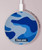 S2958 Army Blue Camo Camouflage Wireless Charger Pad 15W Type-C iPhone Android LED Light Charging Station