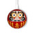 S3023 Japan Good Luck Daruma Doll Wireless Charger Pad 15W Type-C iPhone Android LED Light Charging Station