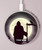 S3262 Grim Reaper Night Moon Cemetery Wireless Charger Pad 15W Type-C iPhone Android LED Light Charging Station