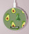 S3285 Avocado Fruit Pattern Wireless Charger Pad 15W Type-C iPhone Android LED Light Charging Station