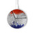 S3304 France Flag Vintage Football Graphic Wireless Charger Pad 15W Type-C iPhone Android LED Light Charging Station