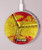 S3315 Spain Flag Vintage Football Graphic Wireless Charger Pad 15W Type-C iPhone Android LED Light Charging Station