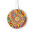 S3402 Floral Paisley Pattern Seamless Wireless Charger Pad 15W Type-C iPhone Android LED Light Charging Station