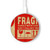 S3552 Vintage Fragile Label Art Wireless Charger Pad 15W Type-C iPhone Android LED Light Charging Station