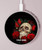 S3753 Dark Gothic Goth Skull Roses Wireless Charger Pad 15W Type-C iPhone Android LED Light Charging Station