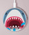 S3947 Shark Helicopter Cartoon Wireless Charger Pad 15W Type-C iPhone Android LED Light Charging Station