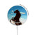 S0934 Wild Black Horse Magnetic Wireless Charger Pad with MagSafe 15W for iPhone 16 15 14 13 12