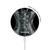 S1639 Gothic Corset Black Magnetic Wireless Charger Pad with MagSafe 15W for iPhone 16 15 14 13 12
