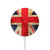 S2303 British UK Vintage Flag Magnetic Wireless Charger Pad with MagSafe 15W for iPhone 16 15 14 13 12