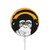 S2324 Funny Monkey with Headphone Pop Music Magnetic Wireless Charger Pad with MagSafe 15W for iPhone 16 15 14 13 12