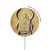 S2401 Egyptian Scarab Beetle Graphic Printed Magnetic Wireless Charger Pad with MagSafe 15W for iPhone 16 15 14 13 12