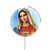 S2420 The Virgin Mary Santa Maria Magnetic Wireless Charger Pad with MagSafe 15W for iPhone 16 15 14 13 12