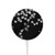 S2544 Japanese Kimono Style Black Flower Pattern Magnetic Wireless Charger Pad with MagSafe 15W for iPhone 16 15 14 13 12