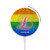 S2900 Rainbow LGBT Lesbian Pride Flag Magnetic Wireless Charger Pad with MagSafe 15W for iPhone 16 15 14 13 12