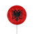 S2982 Albania Football Soccer Magnetic Wireless Charger Pad with MagSafe 15W for iPhone 16 15 14 13 12