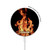 S3379 Fire Frame Magnetic Wireless Charger Pad with MagSafe 15W for iPhone 16 15 14 13 12